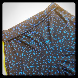 New direction black and blue palazzo pants